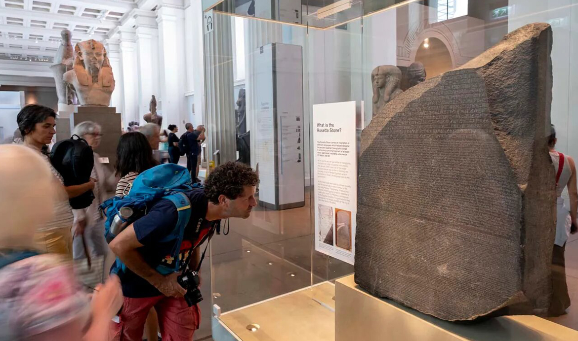 Man and the Rosetta Stone